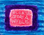 Please Stay a While 2011 406 x 508mm £450